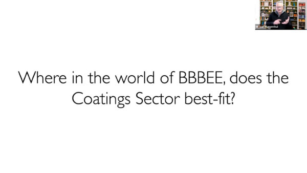 BBBEE for Coatings Sector