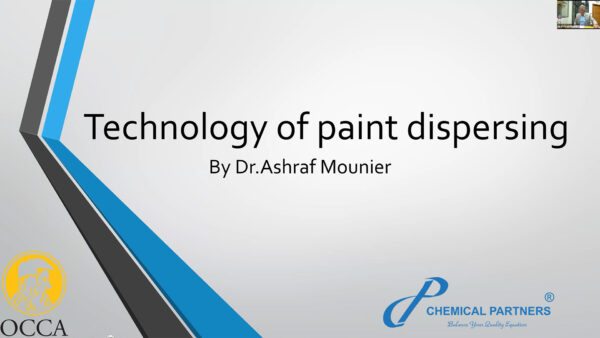 Technology of paint dispersing